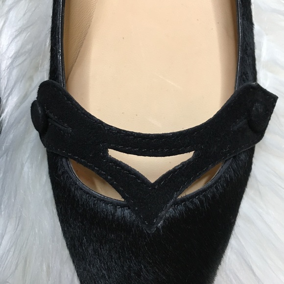 ❗️SOLD❗️Tod’s Calf Hair Leather Pointed Toe Flats - Picture 3 of 9